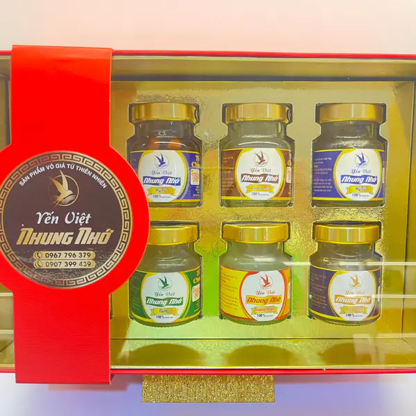 Bách Hoa Yến Set 8 Hũ – Vị Long Nhãn