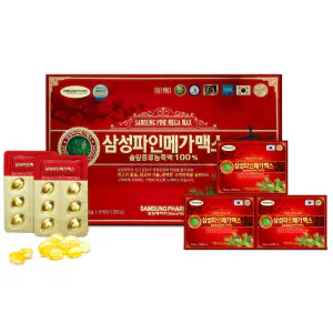 Viên Tinh Dầu Thông Đỏ Samsung Pine Mega Max Hàn Quốc