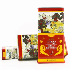 Hồng Sâm Củ Khô Daedong Korean Red Ginseng Hộp Thiếc 300gr