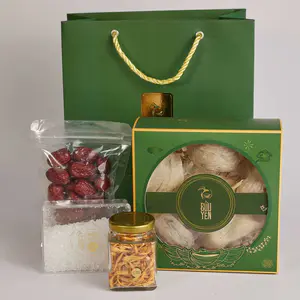 Tổ yến thô cao cấp 100g Tặng1hộp đường phèn+1túi táo đỏ