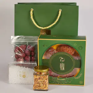 Huyết yến đảo rút lông khô–thượng hạng 50g Tặng1hộp đường phèn+1túi táo đỏ