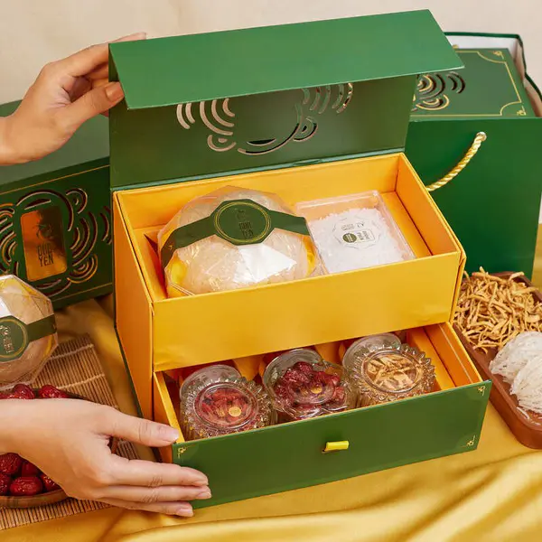 Combo Phú Quý Thượng Hạng Tặng kèm1túi táo đỏ